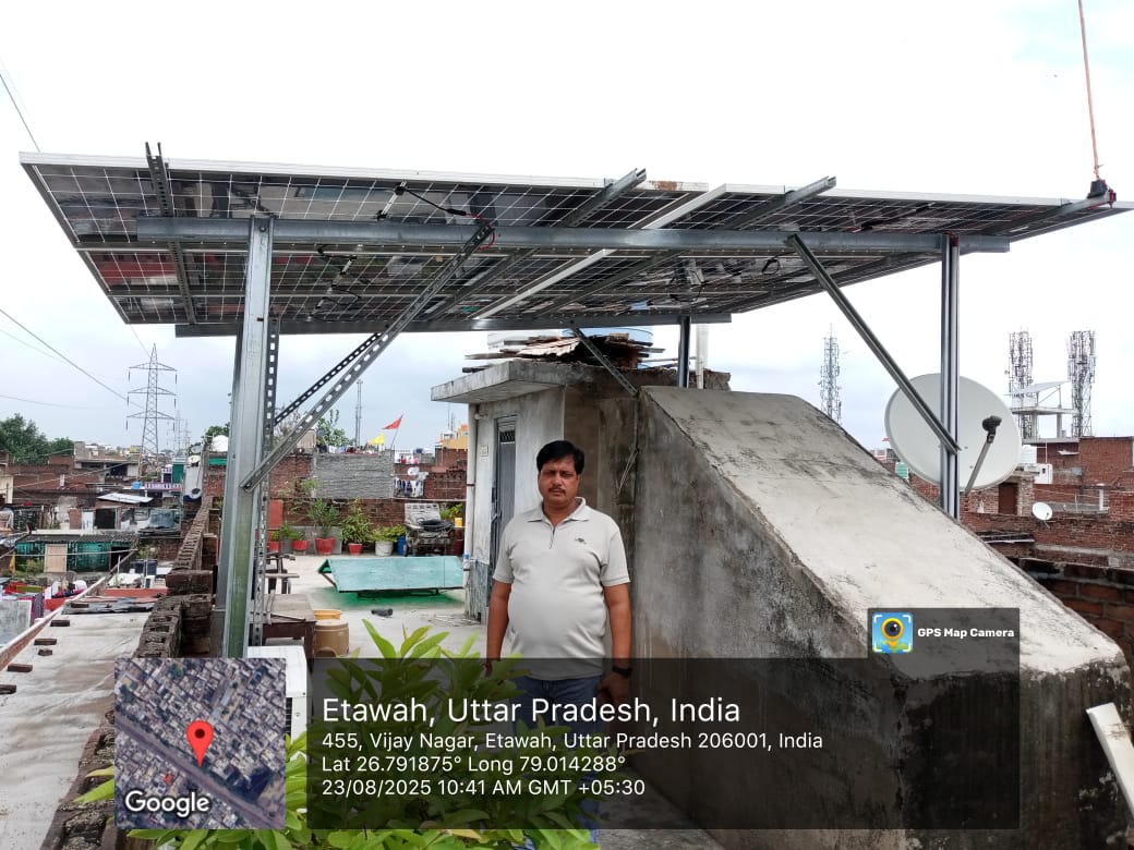 solar panel installation